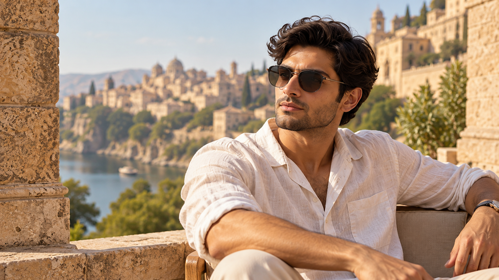 Premium sunglasses lifestyle
