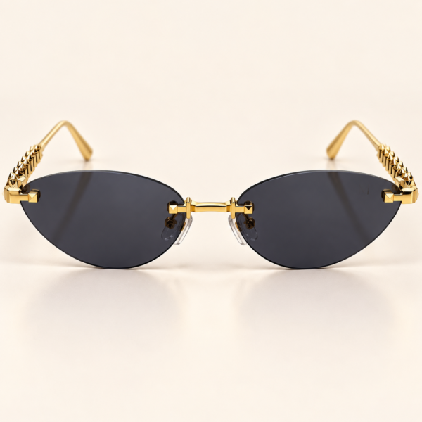 Marvello Premium Geometric Black Sunglasses