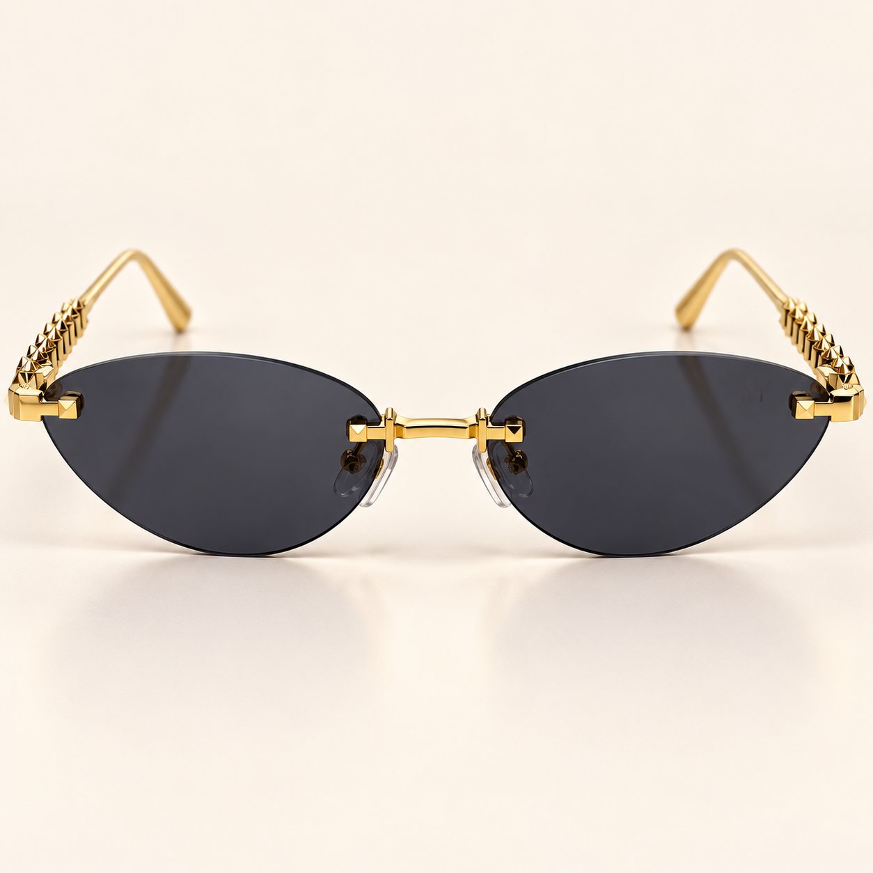 Marvello Premium Geometric Black Sunglasses